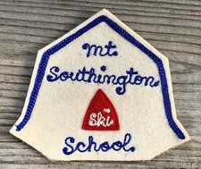 c.1964 MT SOUTHINGTON SKI SCHOOL Patch Plants...