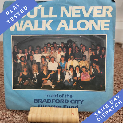 The Crowd   You'll Never Walk Alone -  7'' Vinyl Single - VG+ - Free P&P