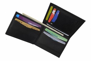 l fold leather wallet