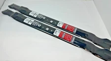2 Pack of TROY-BILT 30 Inch Riding Lawn Mower Blades 942-04385 OEM 490-110-Y135