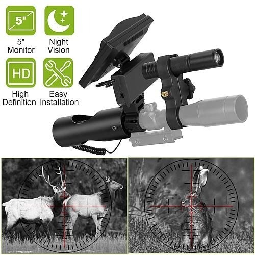 Night Vision Scope Digital Camera Infrared Rifle Scope 850nm Hunting Scope - Picture 5 of 7