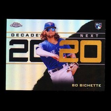 Bo Bichette RC 2020 Topps Chrome Update Decade's Next Rookie Blue Jays