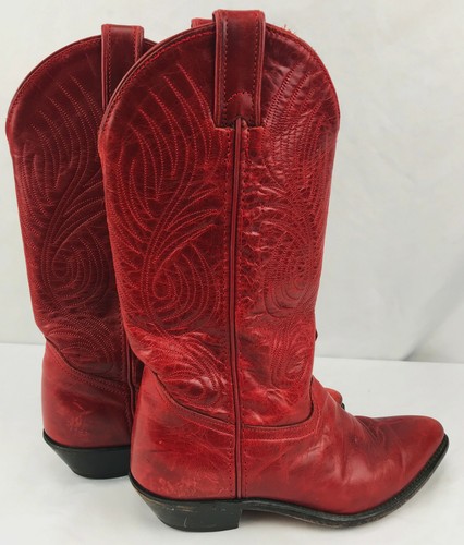 vintage CODE WEST Cowboy Boots 6.5 M 