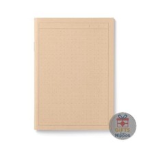MUJI A6 Notebook 32 Pages Dot Grid 1-Box Frame Recycled Paper Japan New
