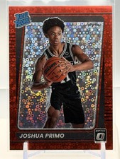 Joshua Primo 2021-22 Donruss Optic Fast Break Red #162 SN,RC #/85