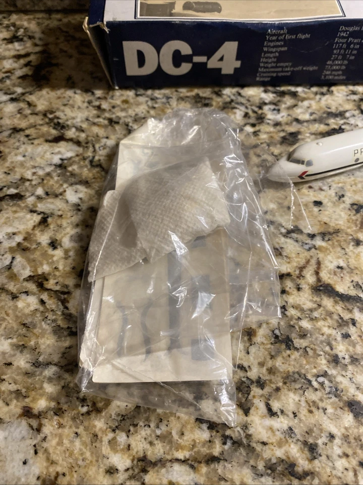 IMC Holland Canadian Douglas DC-4 Model Air Plane - Image 3 of 4