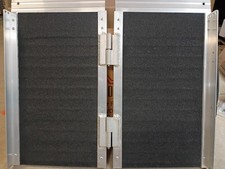 2-FT Portable Aluminum Wheelchair Ramp Non-Slip Folding Ramp for Wheelchair, OB.