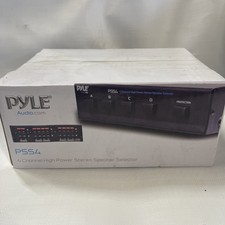 PYLE PSS4 SPEAKER SELECTOR - Tested Working