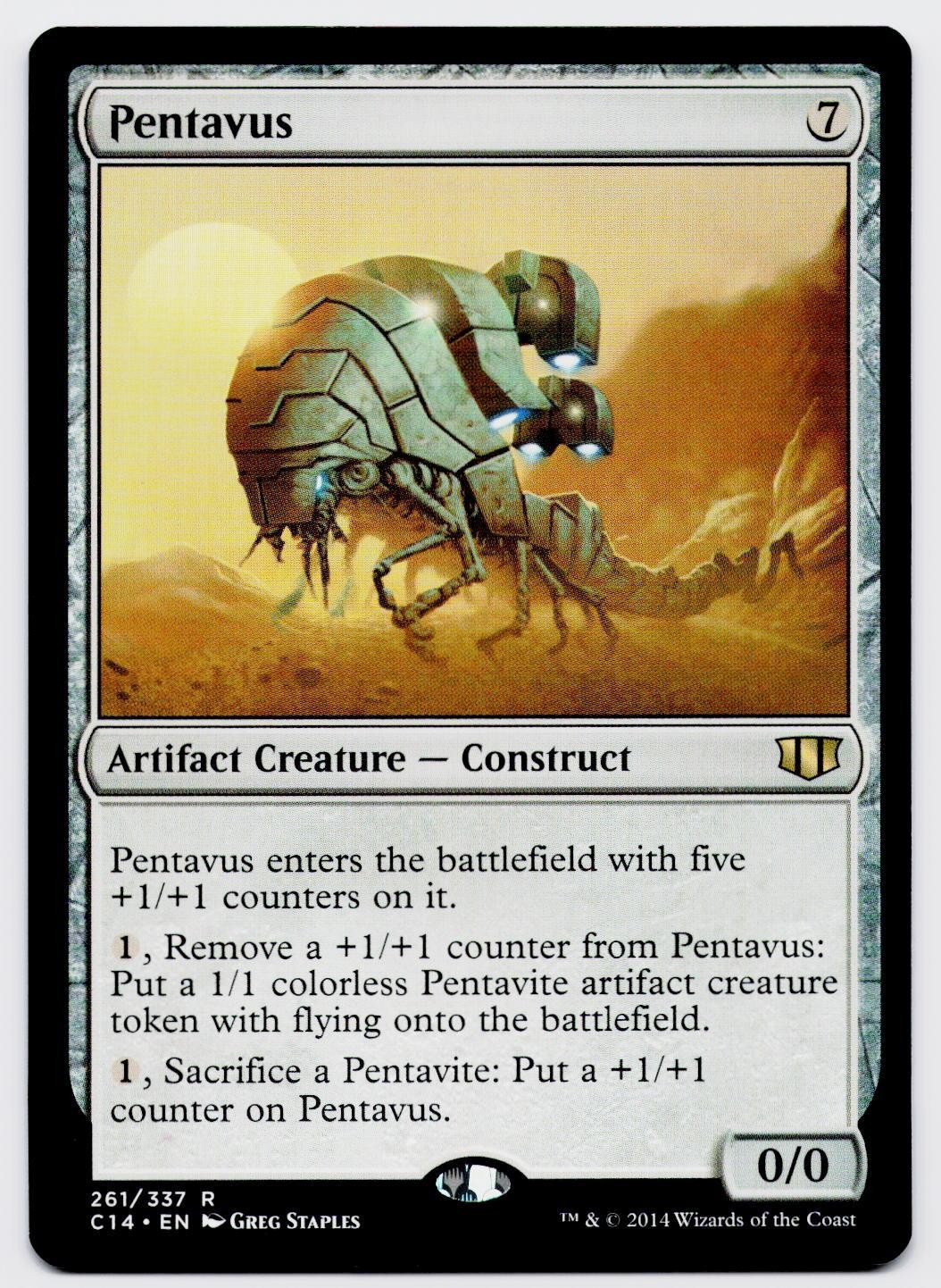 PENTAVUS R COMMANDER 2014 261 MAGIC: THE GATHERING NM/M