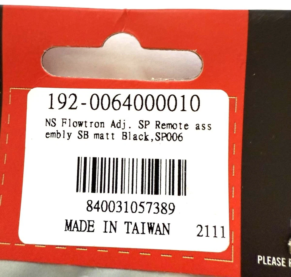 Conjunto remoto Flowtron SP006 para palanca de barra plana para tija de sillín de bicicleta con cuentagotas Foto 3 de 4