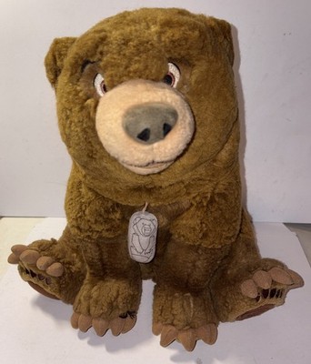 Vintage Disney Brother Bear Kenai Plush Disney Store Stuffed Animal 12 
