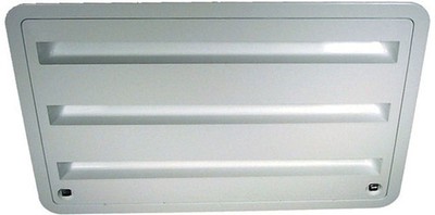Dometic 3316941.010 RV Refrigerator Lower/Upper Side Vent Assembly Polar White
