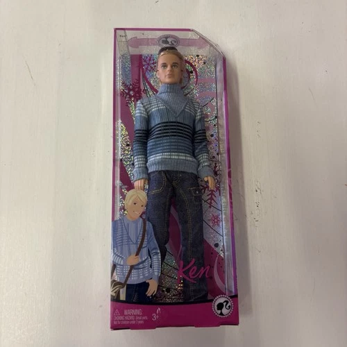 2008 Ken Doll Barbie And Friends With Glitter Cell Phone Charm M9330 Mint