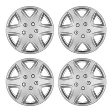 15 Inch Universal Hubcaps Set Of 4 Snap On Wheel Cover Car Truck Suv 5049-a-15