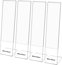 Monitor Memo Board Holder by Computer Screen Acrylic Sticky Note Stand Message