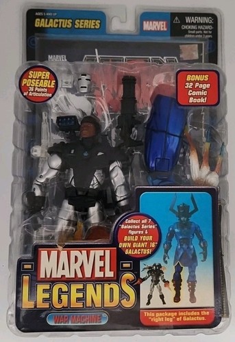 Figurine Marvel Legends War Machine - Série Galactus - 2005, Neuve Sous Blister