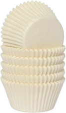 White Cupcake Liners Greaseproof Paper Standard Baking Cups for Wedding Party
