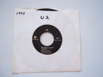 U2 - Stay (Faraway, So Close; Frank Sinatra, Bono I've Got 45 RPM 7'' Record 1993