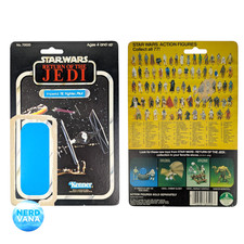 Star Wars Imperial Tie Fighter Pilot ROTJ 1983 Kenner 77 Back Cardback Vintage