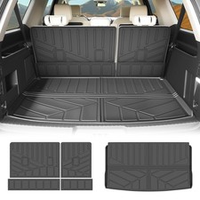 Cargo Mat Compatible with 2018-2024 Ford Expedition Max/Lincoln Navigator L C...