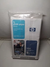 New HP Glossy Photo Paper 8.5 mil 4x6 In. 100 Sheets Sealed