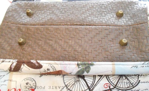 Tote-Ly By Angela's XL Overnighter Stoff Reisetasche Handarbeit in USA NEU - Bild 7 von 8