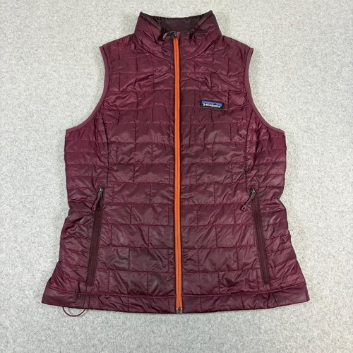 Patagonia Nano Puff Vest Womens Small Purple Gorpcore Outdoors Hiking