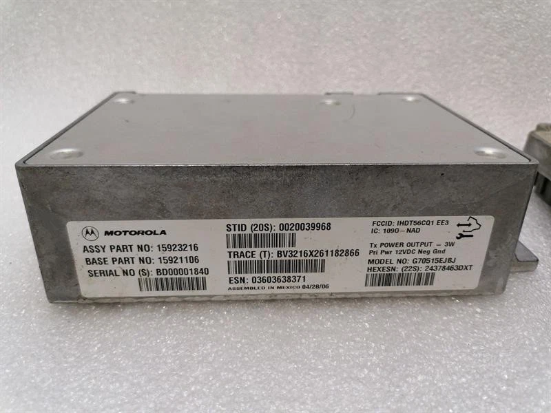 CADILLAC STS-V STS LC3 Engine ECU 12607782 Motorsteuergerät 15884958 - Immagine 2 di 4