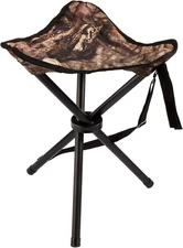 Portable Folding Design Hunting Lightweight Heavy-Duty Tripod Stool, Mossy Oak B