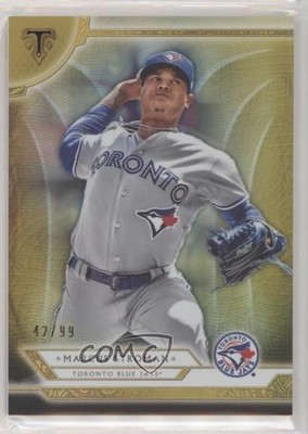 2018 Topps Triple Threads Gold 42/99 Marcus Stroman #47 e6p