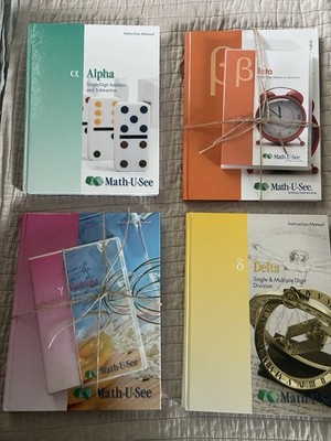 Math U See Instruction Manuals And DVDS