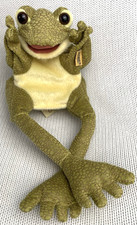 Folkmanis full body Frog Plush Hand Puppet Amphibian