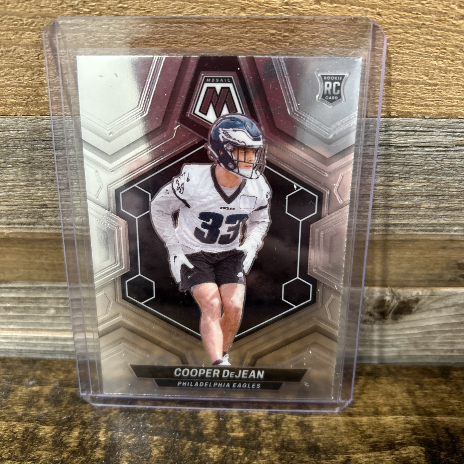 2024 Panini Mosaic - Rookies Cooper DeJean #340 Silver Prizm (RC)