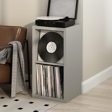 Furinno CUBICLE Record Player Stand with Vinyl Storage 2 Cube 3 cm Extra Thick