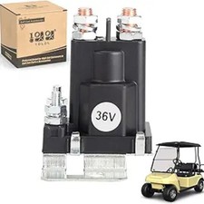 Golf Cart 36V Solenoid for Electric Model 1997 up, 4 Terminals 200A Solenoid Rep
