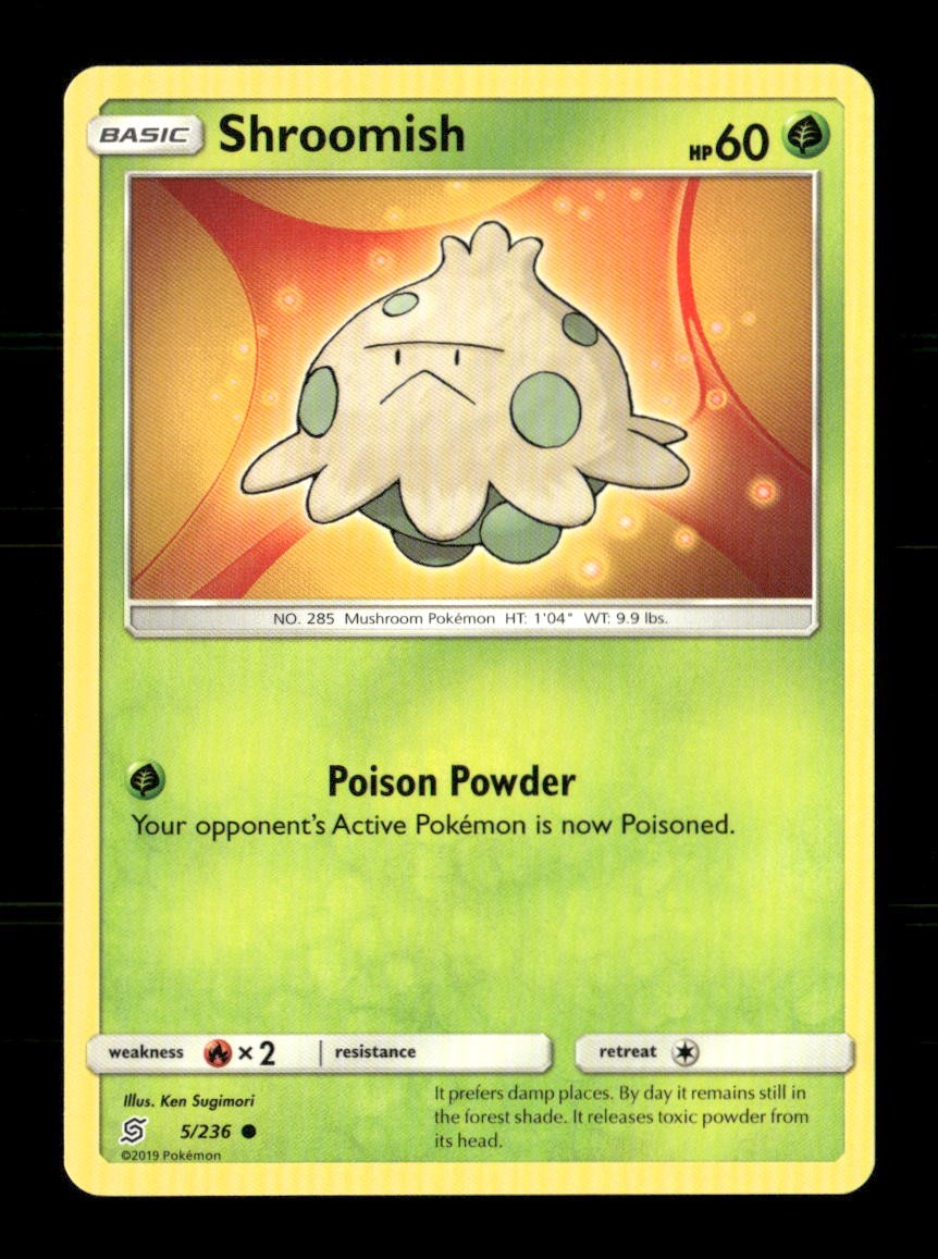 Shroomish 5/236 Unified Minds NM/M Pokemon