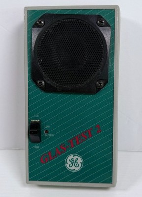 Vintage GE Glas-Test 2 Glass Break Detector Tester With Speaker Compact
