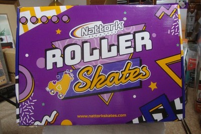 Nattork Kids Roller Skates for Girls Boys with Light Up Wheels Size Small