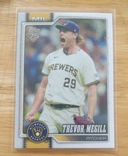 2026 Topps Series 1 75 Trevor Megill SSP Canvas  /50 Brewers #141