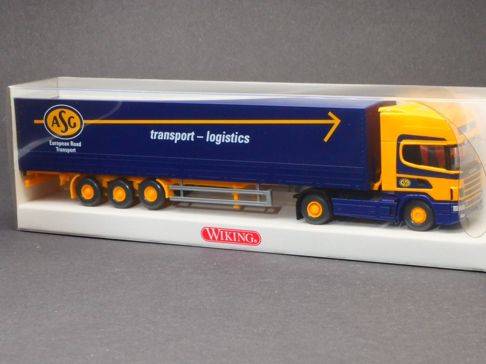 Wiking 5100539 Scania 144 ASG Flatbed Tractor Truck LKW mint! OVP 1707-20-25