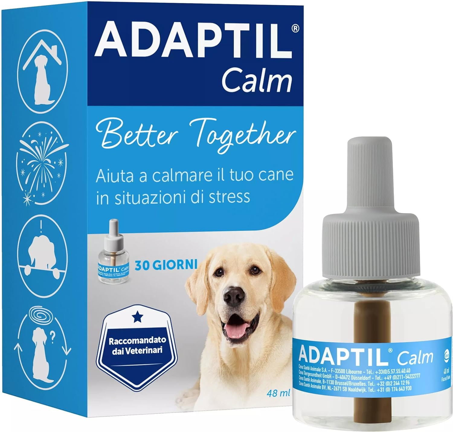 Ricarica Adaptil Calm 48 ml: Soluzione Anti-Stress Naturale Cani