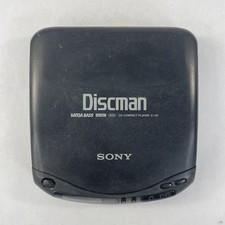 Vintage Sony Discman D-131 Portable Compact CD Player Mega Bass Tested/Working