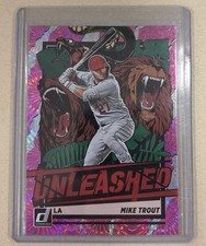 2021 Panini Donruss - Unleashed Mike Trout #UNL2 Pink Fireworks