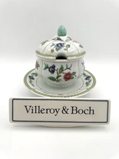 Villeroy & Boch Indian Summer - Gravy Boat with Lid & Attached Underplate