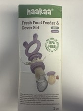 Haakaa Fresh Food Feeder And Cover lavender color