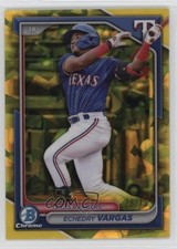 2024 Bowman Chrome Draft Sapphire Edition Yellow 28/75 Echedry Vargas 05k6