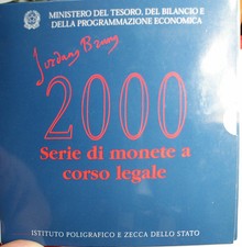 (USA) Coffret Italie 2000, série complète divisionnaire , Rome, BU, FDC, lartdes