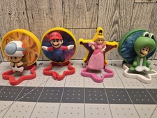 2026 McDONALD'S Super Mario Galaxy HAPPY MEAL TOYS Lot Of 4
