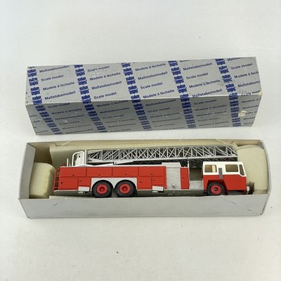 Vintage Boxed Conrad 5504 Platform Ladder Fire Truck