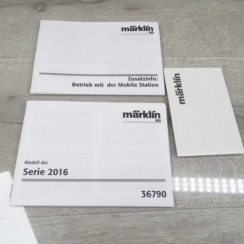 MÄRKLIN 36790 - H0 - Leerkarton für Diesellokomotive Reihe 2016 - #BF10370 - Foto 10 di 10